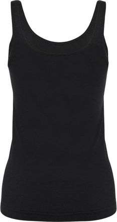 Wolford Top Senza Maniche in Lana Pura - - Tops - Donna - Nero - XS