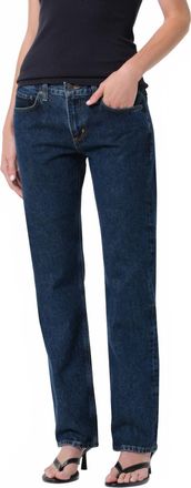 A Gold E Low Rise Slim Jeans In Pendulum