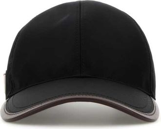 Prada Black Re Nylon Baseball Cap