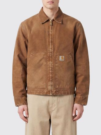 Carhartt Work in Progress Giacca camicia OG Arcan in cotone con zip e tasche a toppa