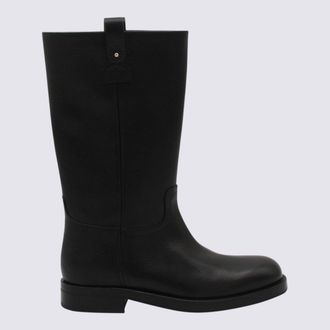 Churchs Black Leather Boots