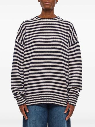 Extreme Cashmere striped jumper - unisex - Cashmere - One Size - Black