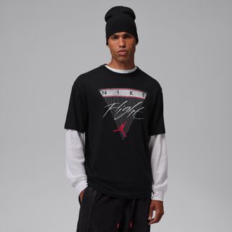 Nike Jordan Mens Jordan Graphic T-Shirt in Black | IR5140-010