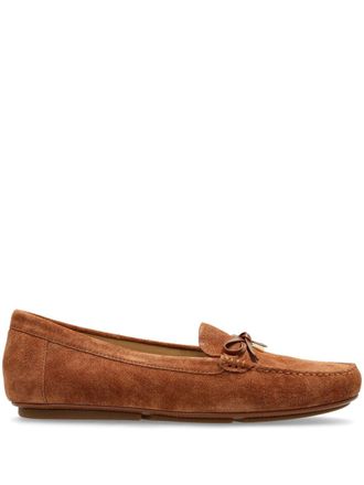 Michael Michael Kors Juliette loafers - women - Suede - 7.5 - Brown