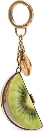 Saint Laurent Kiwi-charm Keyring