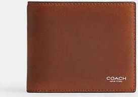Coach Mens 3-In-1 Wallet in Brown | Leather