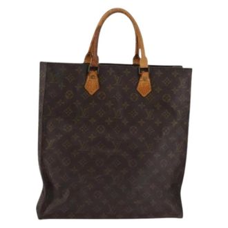 Louis Vuitton Pre-owned Tote Bags, female, Brown, Size: ONE SIZE Pre-owned Canvas Tote Bag