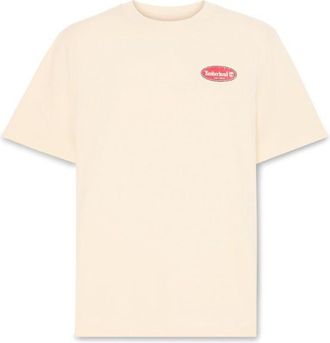 Timberland Gas Station Back Graphic Tee T-Shirt f&uuml;r Herren | wei&szlig;