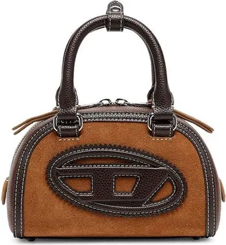 Diesel Mini 1DR Dome Crossbody Bag in Chocolate at Nordstrom