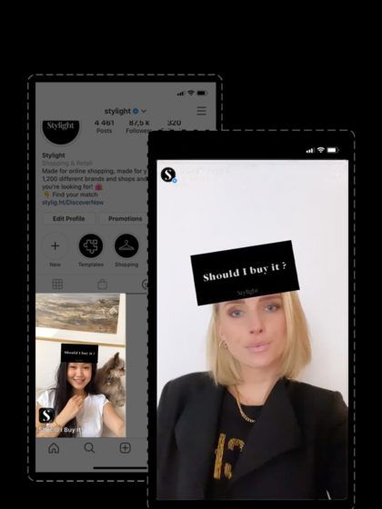 Lo compro o non lo compro? Chiedilo al nuovo filtro Instagram di Stylight!