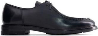 Anthony Veer Ellison Moc in Iron Eclipse Black Leather at Nordstrom, Size 10.5