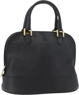 Loewe Pre-owned Handbags, female, Black, Size: ONE SIZE Pre-owned Hand Bag