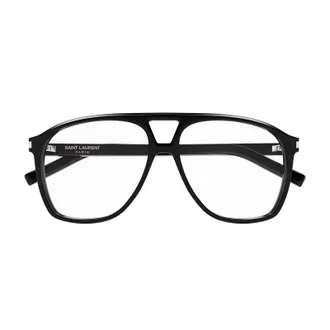 Saint Laurent Aviator Full Rim Sunglasses - Black
