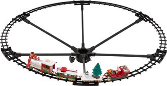 ECD Germany Ecd Germany Tren El&eacute;ctrico Decorativo Para Colgar En El &Aacute;rbol De Navidad