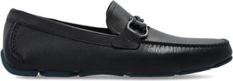 Ferragamo Front 4 Driving Shoe - Heren - Loafers - Blauw - 39 EU - Leer - Schoenen