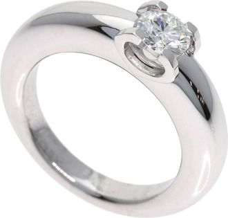 Cartier White Gold White Gold (18K) Band Ring (Pre-Owned)