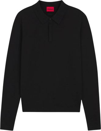 HUGO BOSS San Pippo Polo - Heren - Polos - Zwart - XL - Polyester - Tops