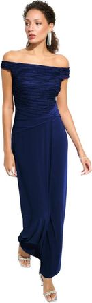 Joseph Ribkoff Kleedjes Blue - Dames - Avondkleed - Blauw - 3XL - Kleedjes