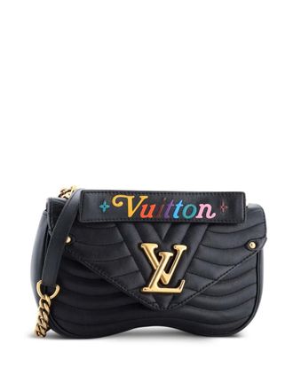 Louis Vuitton New Wave Chain Bag Quilted Leather MM crossbody bag - Nero