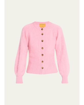 Guest In Residence Grizzly Sculpted Cashmere Cardigan