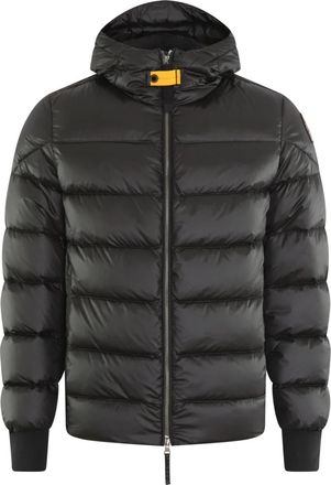 Parajumpers Pharrell Hooded Bomber - Heren - Gewatteerde jassen - Zwart - M - Polyester - Jassen