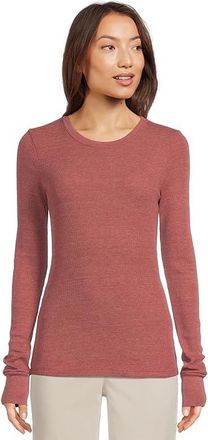 Michael Stars Juliet Crew Neck Womens Clothing Muse : LG (US 8-10), Cotton/Polyester/Rayon