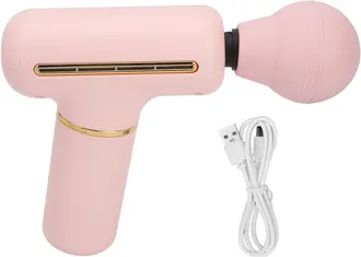 OEM Mini Masajeador Muscular Port&aacute;til De Percusi&oacute;n De 4 Velocidades Para Atletas - Relajaci&oacute;n Profunda, Color Rosa
