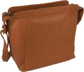 Rowallan Ladies Leather Small Shoulder Bag - Tan