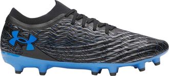 Under Armour Magnetico Pro voetbalschoenen voor heren met grafische print (ZWART/BLAUW)