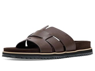 Kenneth Cole Calen Mens Sandals Medium Brown : 12 M, Faux Leather