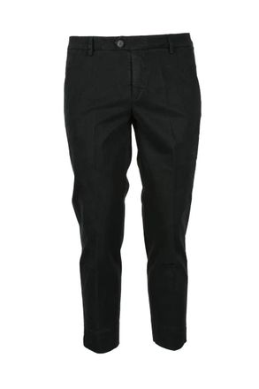 Bonheur Slim-Fit Cotton Stretch Trousers With Tailored Design