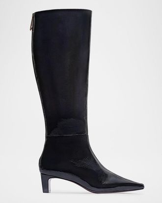Bernardo Eton Leather Knee-High Boots