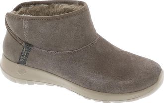 Skechers On The Go Joy Always Cozy Womens Ankle Boots, Dark taupe, 7 UK