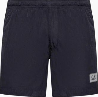 C.P. Company Mens C.P. Company Chrome-R Navy Swimshorts - Blue - Size: 37/36/32