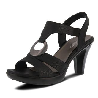 Spring Step Womens Rola Sandals, Black, 2 UK