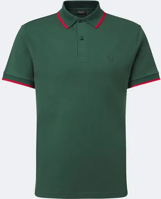 Gucci Cotton-blend pique polo shirt