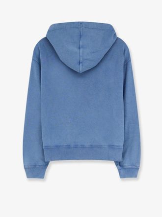 Isabel Marant Womens Sweatshirt Salmy Blue Recycled Cotton Sweatshirts Sweater