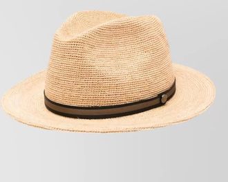 Borsalino argentina straw hat decorative band ribbon