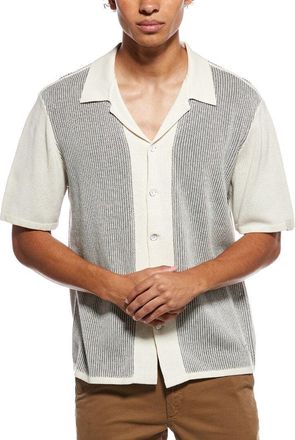 Rag & Bone Harvey Knit Camp Shirt