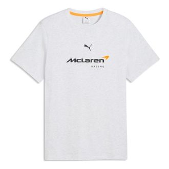 Puma x McLAREN RACING Logo T-Shirt White Glow Heather 637532-04
