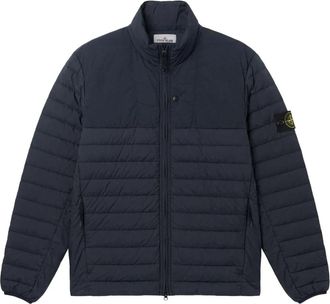 Stone Island Seamless Tunnel Nylon Down-TC Jas - Heren - Gewatteerde jassen - Blauw - 3XL - Nylon - Jassen