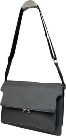 Marni Pre-owned Cross Body Bags, female, Gray, Size: ONE SIZE Pre-owned Cross Body Bag