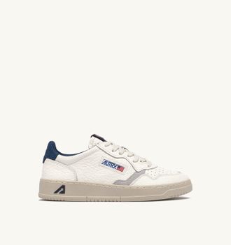 Autry SNEAKERS MEDALIST LOW IN PELLE ENSIGN BLUE E PEROSCOPE