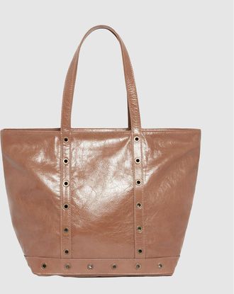 Vanessa Bruno Cabas M Zipp&eacute; Marron Glace