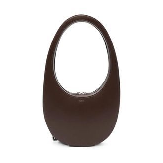 Coperni Swipe Bag - Dames - Tassen - Bruin - Maat: ONE Size Leer