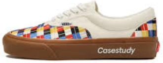 Vans Vault x Casestudy Era VLT LX Marshmellow Classic Gum White Multi-Color VN0A4BNHVE1