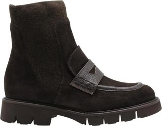 Luca Grossi Poros Enkellaars - Dames - Enkellaarsjes - Bruin - 38 EU - Schoenen