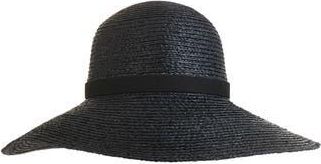 Bruno Magli Wide Brim Sun Hat in Black at Nordstrom Rack