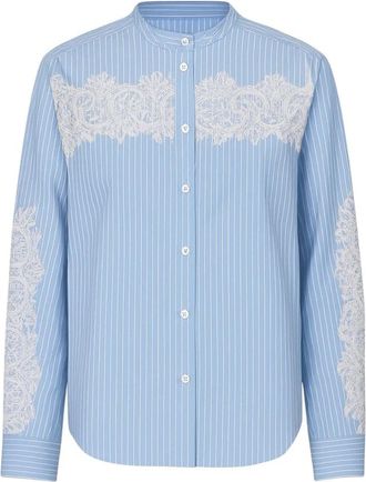 2-Biz Shirts - Dames - Overhemden - Blauw - S - Overhemden