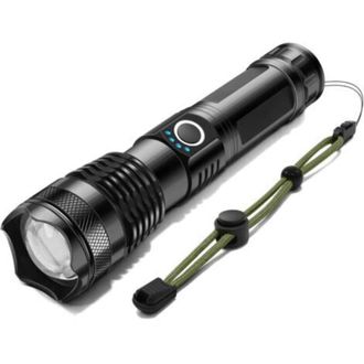 OEM Linterna Led Ultra Potente, 700 L&uacute;menes, Recargable Por Usb, 5 Modos, Resistente Al Agua Ip68 Para Camping [clase De Energ&iacute;a F] -crezuo